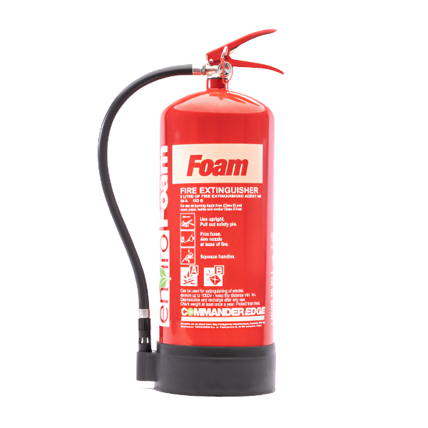 enviroFoam Fluorine Free Foam Fire Extinguisher
