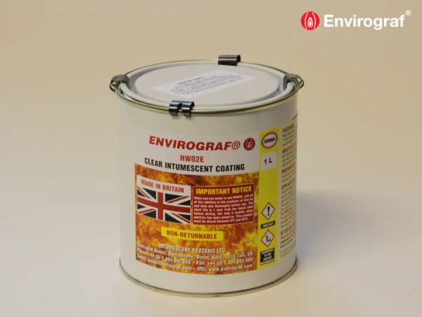 Intumescent Paint for Wood (HW System) WHITE (Product 42)